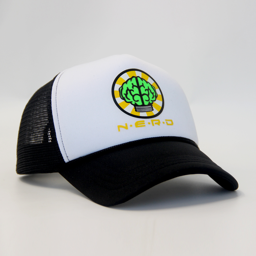 Mesh Foam Custom Embroidery Trucker Hats Luminous Plain Colorful Sport