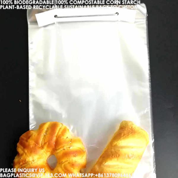 Wholesale Micro-Perforate Bag Bread Wicket Bag Prints Custom Size CPP Bag for Bakery shop, Supermarket, Farmstore