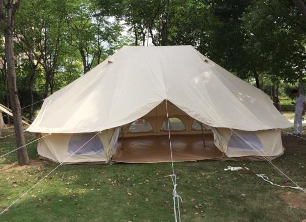 Safari Lotus 5m Large Space Family Glamping Tent 8FT x 8 FT x 6.5 FT x 2 FT