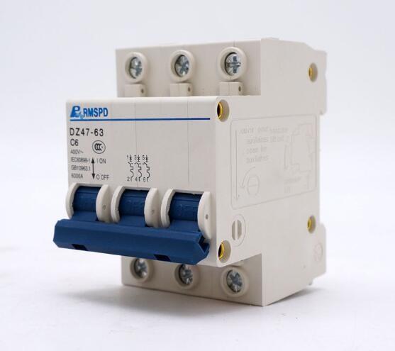 Curve C MCB Industrial Circuit Breaker C45 63A 1P 2P 3P 4P 230/240V