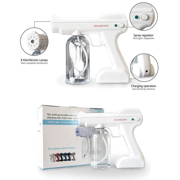 Nano голубое светлое оружие брызг обеззараживанием технологии обеззараживанием с большой емкостью