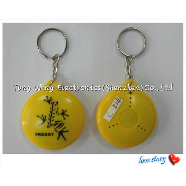 Уникально круглое нот Keychain, ABS, звук Keychain новизны металла