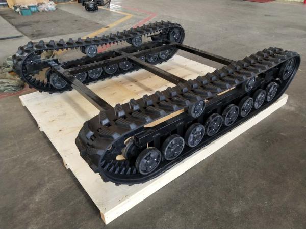 Chassi de borracha da trilha DP-BJLT-250 com a carga de motor hidráulica que carrega 800kg