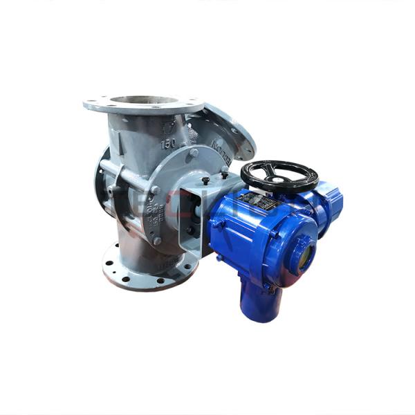 Customized Powders Flap Pneumatic Diverter Valve Shutoff Structure