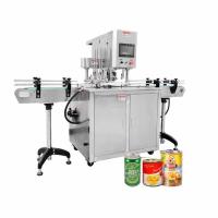 Machine automatique de capsulage et de scellage de table pour boîtes de conserve de lait en poudre, peinture, boissons, aliments, sardines et thon