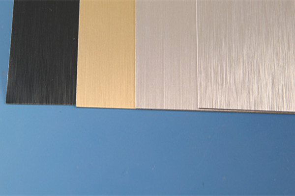 3mm Brushed Aluminium Plate Brushed Gold Aluminum Sheet For Construction