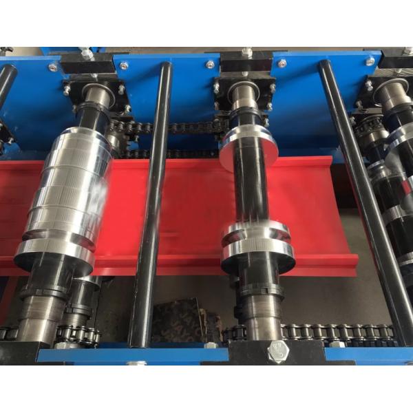 Plc Self Lock Standing Seam Roof Roll Forming Machine 15m/Min 3p