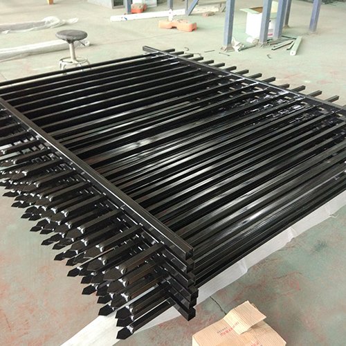 порошок 3003 высоты 6ft декоративный алюминиевый ограждая покрыл рельс 25*25mm