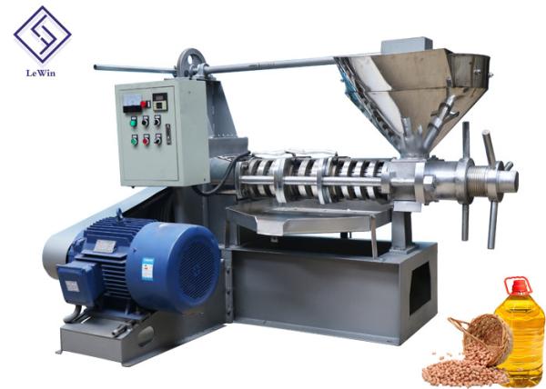 Máquina de secagem da extração do óleo de amendoim da lama industrial da máquina da imprensa de óleo do parafuso