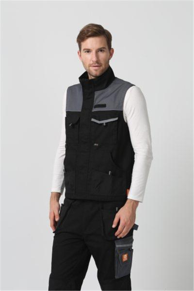 Indoor And Outdoor Work Vest With Pen Compartments