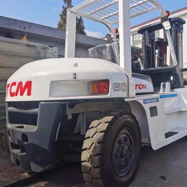 Second-hand TCM 6ton Forklift with Good Condition and 127kw Engine from Japan
