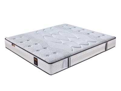 White Comfort Pocket Mattress With Latex Memory Foam For Ultimate Comfort Support