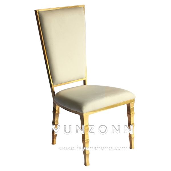 Wholesale Luxury Black Gold Romance Metal Banquet Chairs Unique Wedding Furniture for Hotel Event Dining Party Living Room Hall
