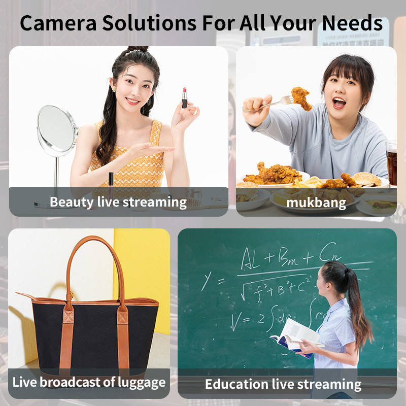 Live Streaming Camera 4K 12X Optical Zoom PTZ HD-MI ToF for TikTok Live Video Stream