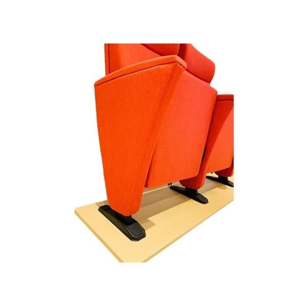 La résilience élevée écument chaise pliable de théâtre de l'amphithéâtre BS5852