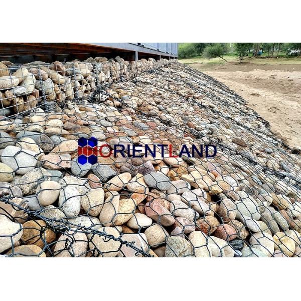 PVC Coated Gabion Baskets Mattress Reno Mattress High Zinc Coated Wire