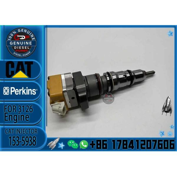 10R9239 0R9343 inyector de combustible diesel de ferrocarril común 232-1171 153-5938 para el motor diesel Caterpillar 3126B 2321171 1535938