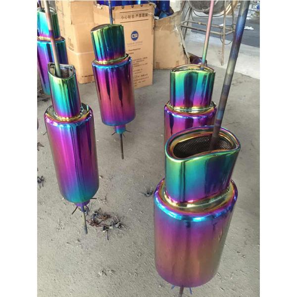Customized Size Stainless Steel Metal PVD Vacuum Coating System For Golden Rose Gold Blue Gray Black Rainbow Color