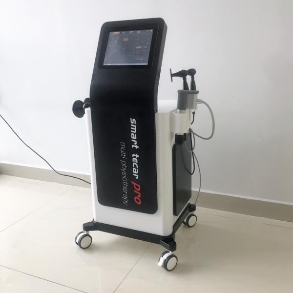The Newest 448KHZ Smart Pro Tecar Microwave Diathermy Equipment For Body Muscle Relax