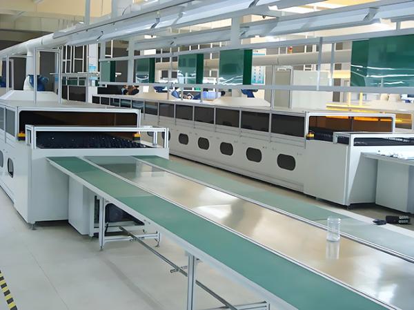 Robust ESD Belt Conveyor Line For Military Equipment Assembly