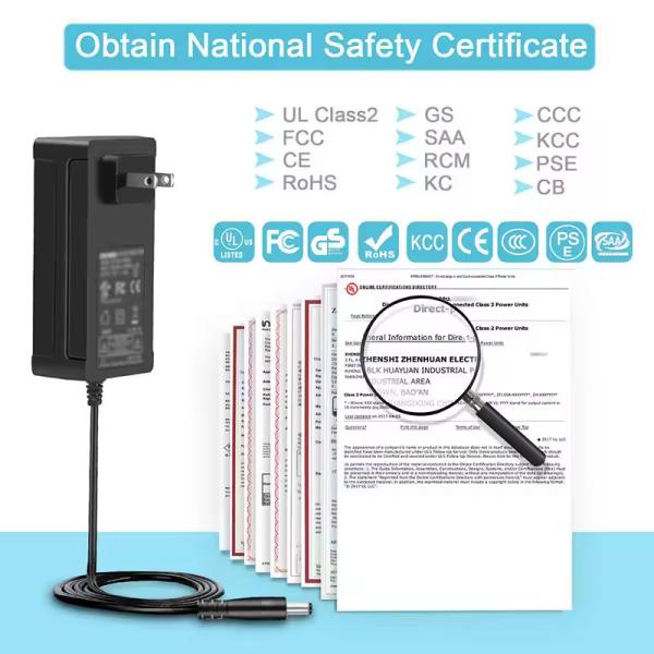 RoHS Certified Ac To Dc Wall Charger Portable 2000mA Output Current Customised