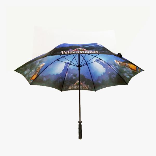 Customized Fiberglass Frame Personalized Digtal-printing Golf Umbrellas 30 Inches
