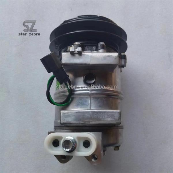 DKS-17CH Air Conditioner Compressor Auto Ac Compressor R134a for Hitachi Engine Model ZAX200-3 Excavator
