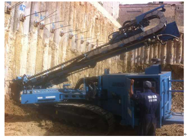 Снаряжение сверла анкера 4.5km/H угля руды гидравлическое дизельное