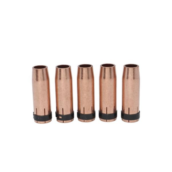 Golden Conical Welding Nozzle for UPPERWELD 501D MIG Welding Accessories Gas Nozzle