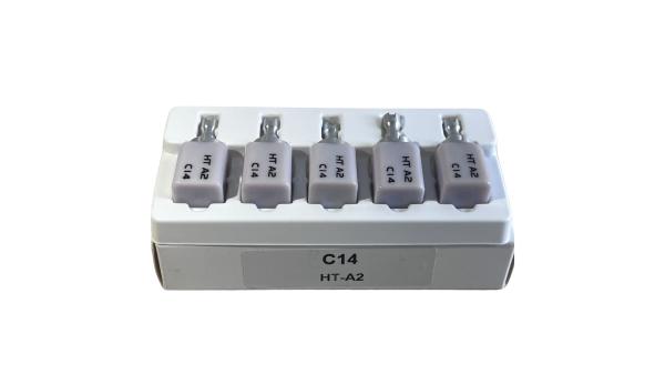 0.5mm - 2.0Mm Thickness Dental Lithium Disilicate A1 - A4 Shade High Translucency