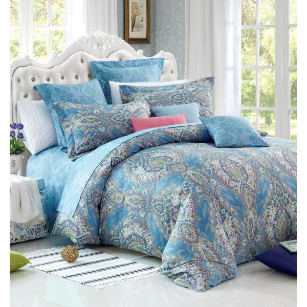 Customized Size Woven Winter Warm Sabanas Duvet Cover Bedding Sets Luxury Queen Comforter Sets