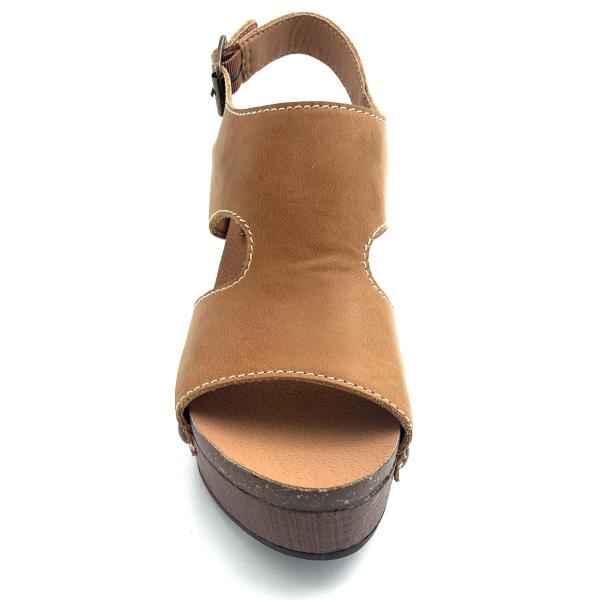 Sandalias funcionales de tacón alto con correa y tipo de cierre de correa