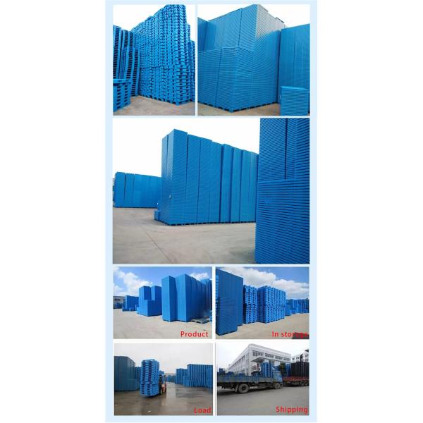 Паллеты HDPE евро черноты паллета Multi размера облегченные пластиковые