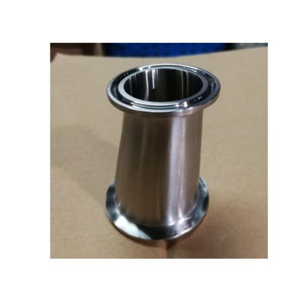 Hygienic Fittings Clamp Reducers For Food / Beer / Beverage / Dairy Usages Polished Surface