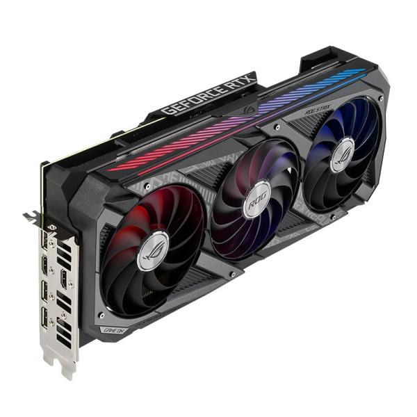 PCIは4.0インターフェイス賭博のPCのグラフィックス・カードのROG溝彫りRTX3060Ti O8G V2賭博を表現する