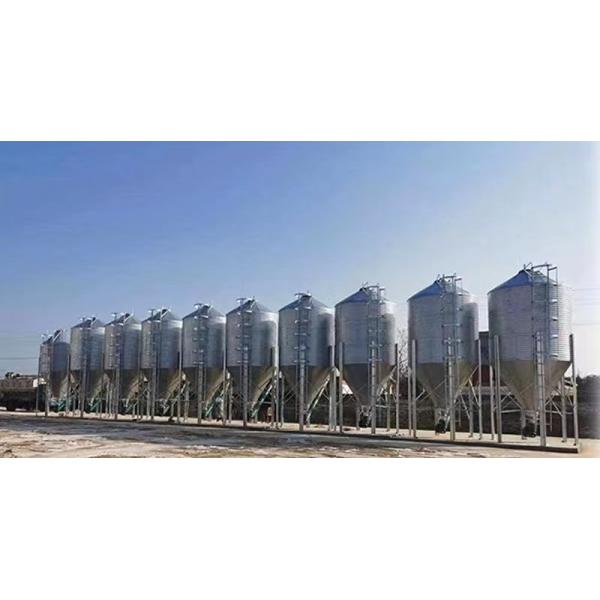 Cattle Chicken Farm Animal Feed Storage Silos Hopper Bottom