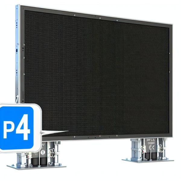 P4 Outdoor LED Screening Rate To Be Taken LED Display with CE ROHS FCC Certification