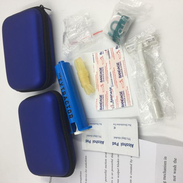 Аварийное оборудование скорой помощи набора экстрактора укуса жала пчелы змейки 4,88 дюйма