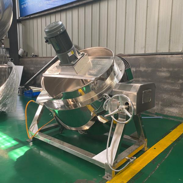 Boiling and Mixing Function Tilting Pot Beans Cooking American Coffee Roaster Machine