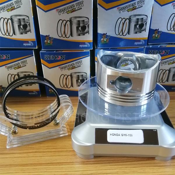 57.4mm CLY DIA GY6 Piston Kit For GY6 150 Aluminum Anti Corrosion