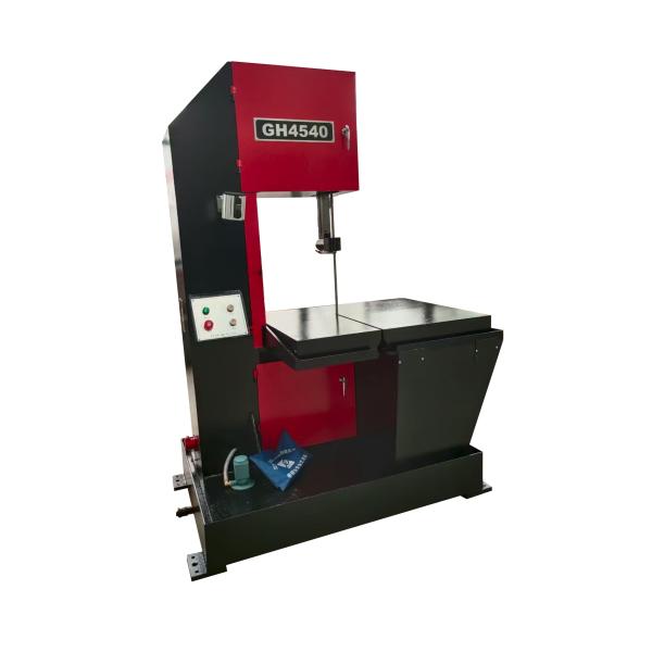 Machine à voir à bande de découpe de métal de 500 mm