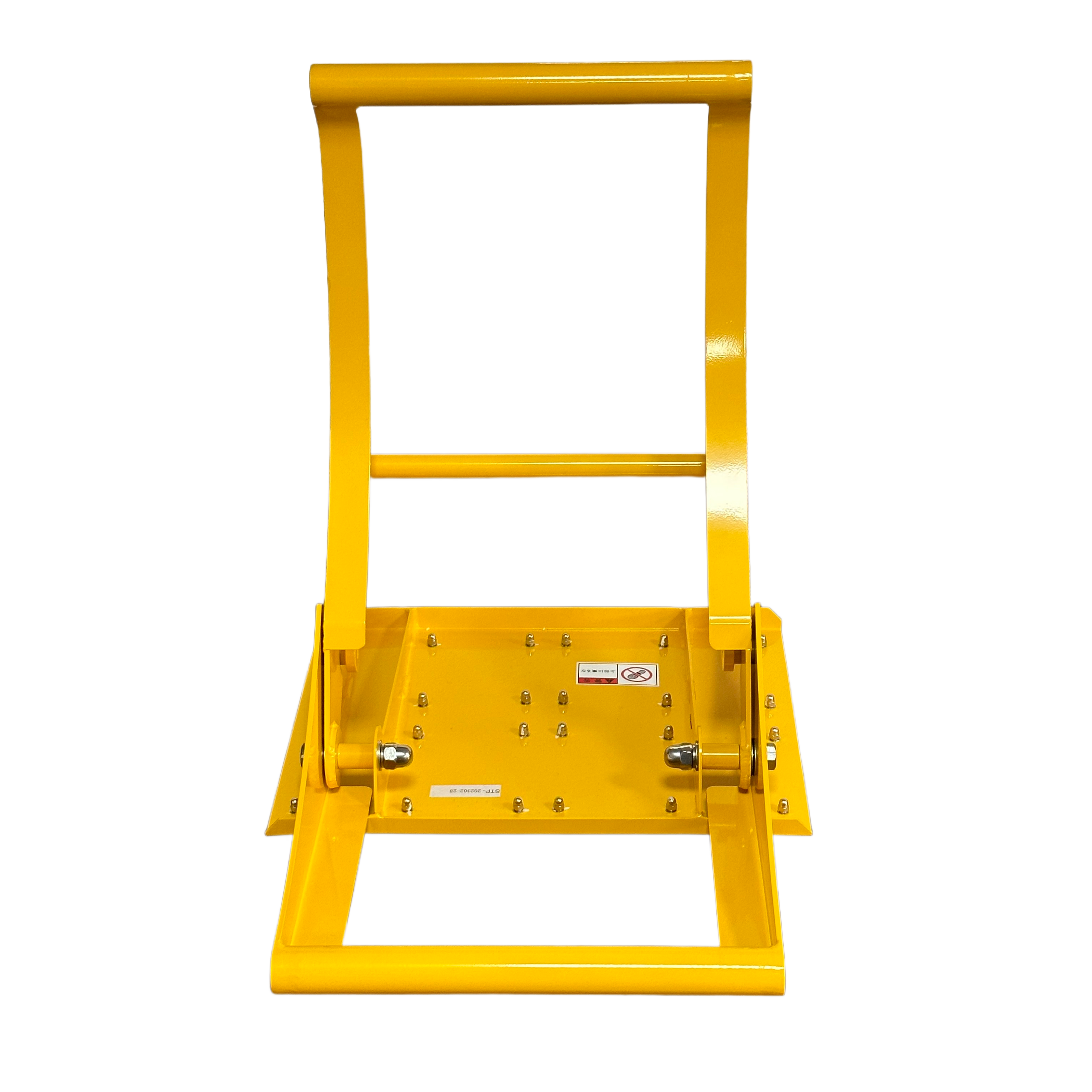 Lightweight Foldable Vehicle Security Barrier with Electrostatic Powder Coating for Urban Roads