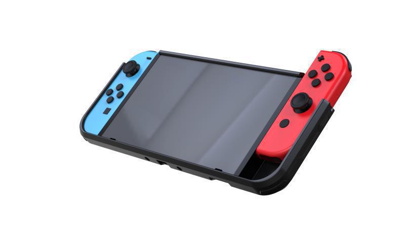 Transparent PC Integrated Thin Game Case for Nintendo for Switch Lite OLED 2 Bottom Dock TPU Soft Accessories