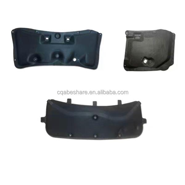 Pad de algodón de aislamiento del capó del motor delantero duradero para la cubierta del tapete de la pared de fuego del automóvil Honda