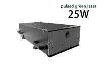 Laser de fibra pulsada de modo único verde de 25 W em nanossegundos