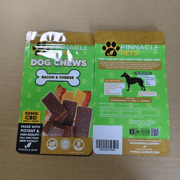 Pet Food Stand-Up Pouch | One-Way Degassing Valve + 7Mil Puncture Resistance