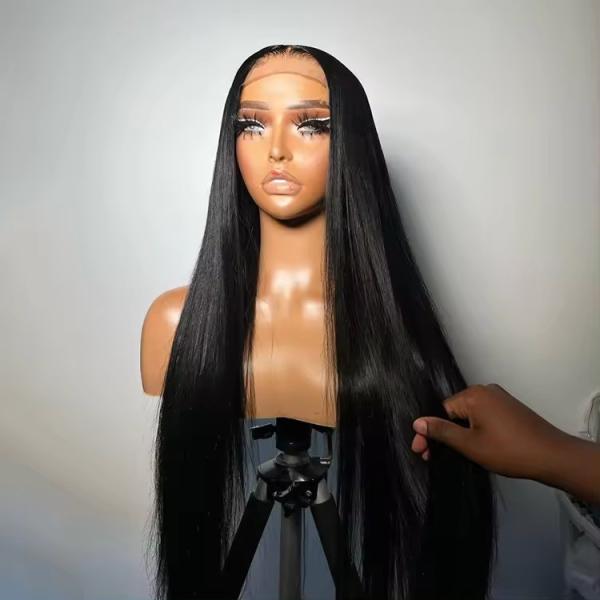 250g-450g Original Brazilian Bone Straight 360 Human Hair Wigs For Black Women