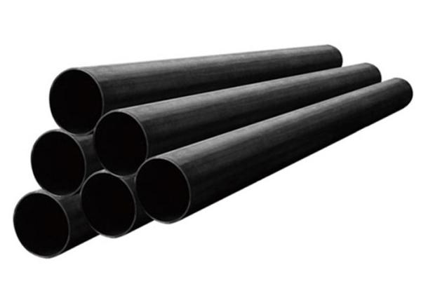 Aisi 1018 Pipes Hot Rolled Mild Low Carbon Steel Seamless Tubes Black Color
