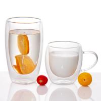 8oz Espresso Duplo Borosilicato Vidro Copo de Vidro Térmico