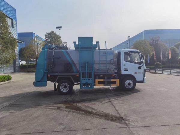 Dongfeng Kitchen Garbage Truck Trash Compactor Garbage Transport Truck